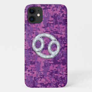 Coques Pour iPhone Symbole moderne du cancer Zodiac Camouflage numéri