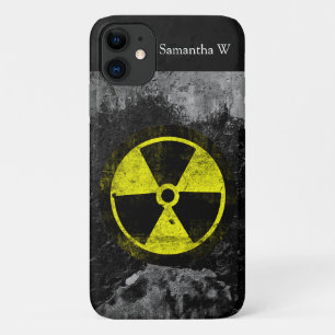 Coque Case-Mate iPhone Symbole radioactif grunge