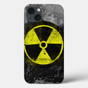 Coques Pour iPhone Symbole radioactif Grunge