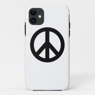 COQUES POUR iPhone SYMBOLE SYMBOLE DE LA PAIX BLANC NOIR