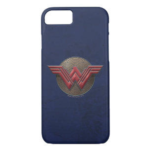 Coques Pour iPhone Symbole Wonder Woman sur les cercles concentrés