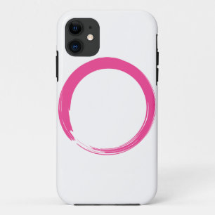 Etui iPhone Case-Mate Symbole zen rose / Cercle Enso