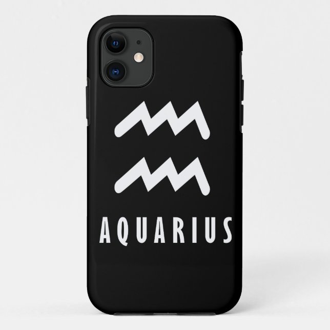 Coques Case-Mate iPhone Symbole zodiaque Aquarius (Dos)