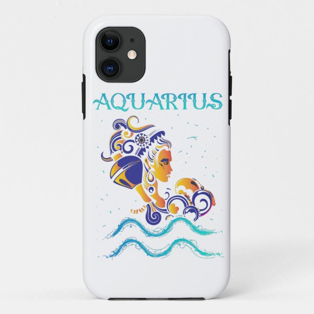 Coques Case-Mate iPhone SYMBOLE Zodiaque Aquarius (Dos)