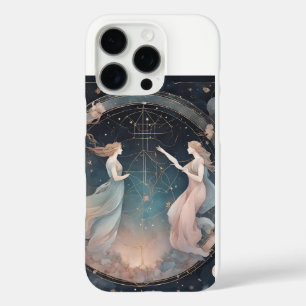 Coque iPhone 16 Pro SYMBOLE Zodiaque Céleste Gemini