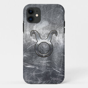 Coque Case-Mate Pour iPhone Symbole zodiaque du Taurus Style de grunge
