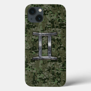 Etui iPhone Case-Mate SYMBOLE Zodiaque Gemini sur Camouflage numérique v