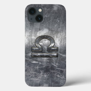 Case-Mate iPhone Case SYMBOLE Zodiaque Libra Acier industriel désorganis