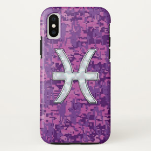 Case-Mate iPhone Case SYMBOLE Zodiaque Pisces Camouflage numérique Fuchs