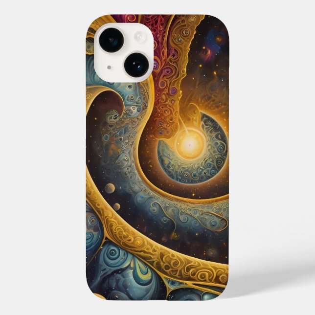 Coques Case-Mate iPhone Symboles anciens en couleurs vives (Verso)