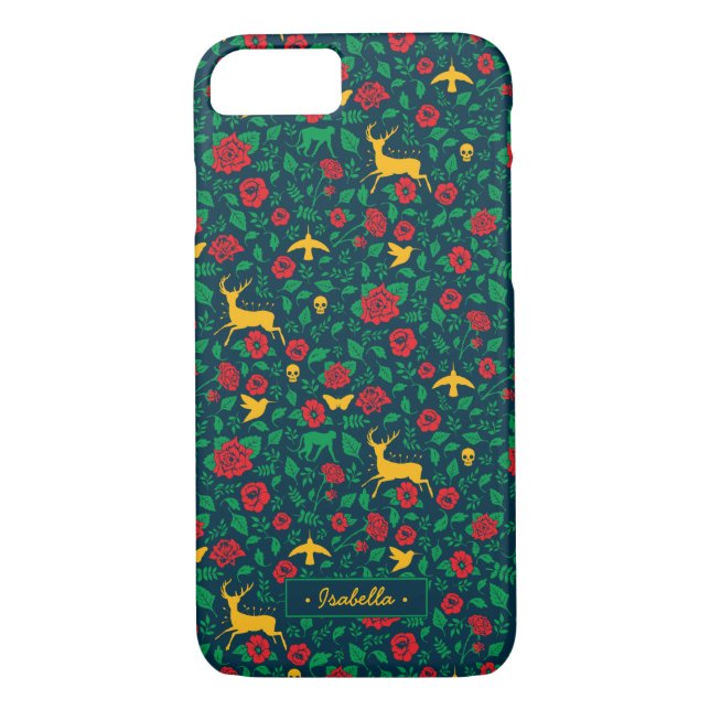 Coques Case-Mate iPhone Symboles de la vie de Frida Kahlo | (Dos)