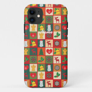 Case-Mate iPhone Case Symboles de Noël Medley Art Thunder_Cove