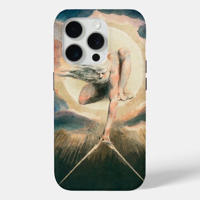 Coques Case-Mate iPhone Symbolisme antique William Blake Earth Compass (Verso)