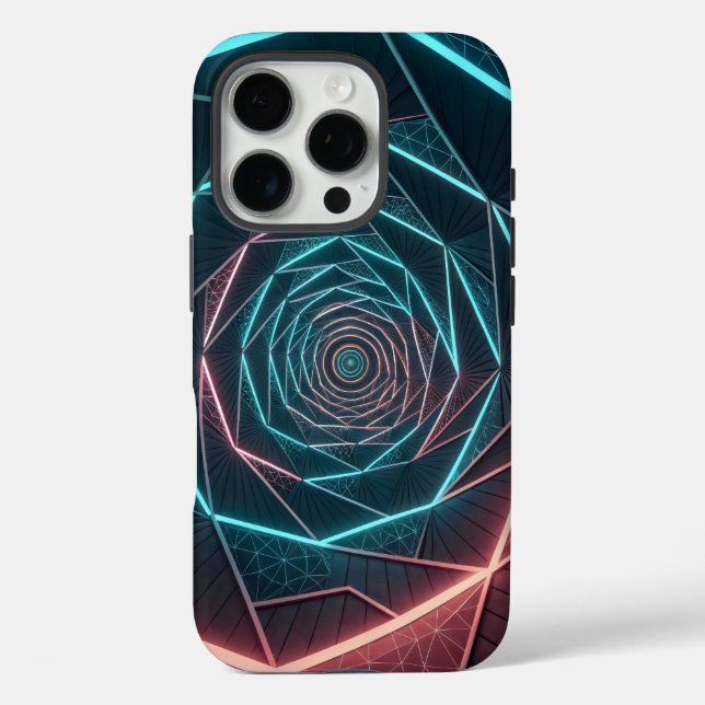 Coques Case-Mate iPhone Symétrie brisée de spirale dans le concept (Verso)
