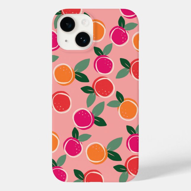 Coques Case-Mate iPhone Symphonie Citrus coucher de soleil (Verso)