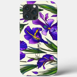 Case-Mate iPhone Case Symphonie de jardin : Iris Floral