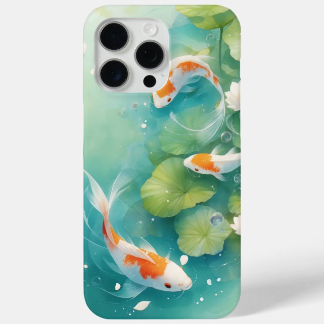 Coques Case-Mate iPhone Symphonie Douce des Poissons Koï (Verso)