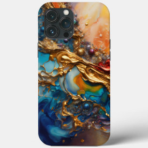 Case-Mate iPhone Case Symphonie opulente : Un chef-d'oeuvre Abstrait vif