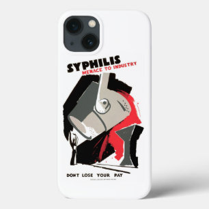 Case-Mate iPhone Case Syphilis ~ Menace pour l'industrie