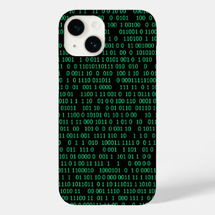 Coque Case-Mate iPhone Système numérique binaire vert