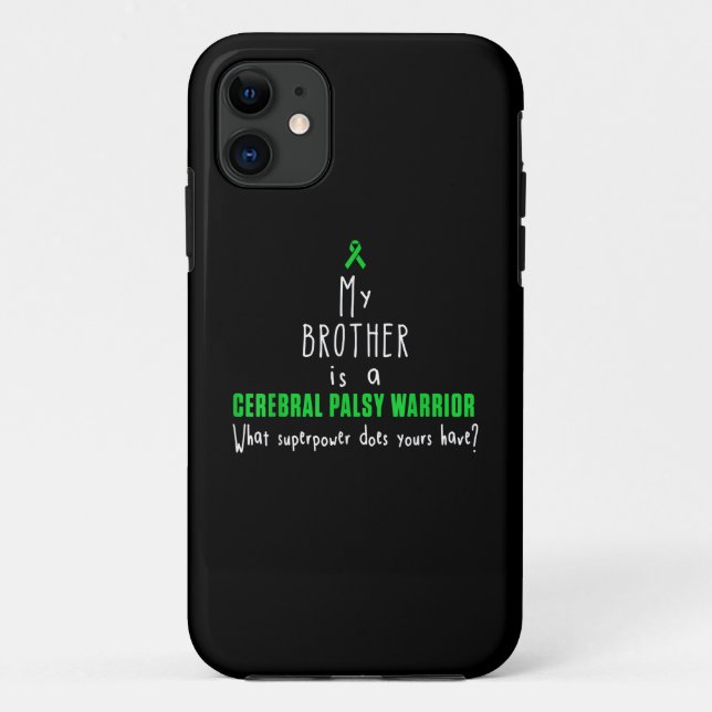 Coques Case-Mate iPhone T-shirt Brother Warrior pour la sensibilisation à  (Dos)