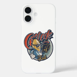 Coque Pour iPhone 16 T-shirt graphique rétro drôle de banane de confrér