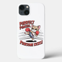 T-shirt Muay Thai Boxing Cute Anime Cat