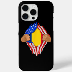 Coque Case-Mate iPhone T-Shirt Sang Roumain en Moi Drapeau Roumain