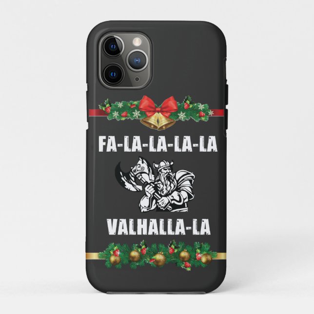 Coques Case-Mate iPhone T-shirt Valhalla Christmas (Dos)