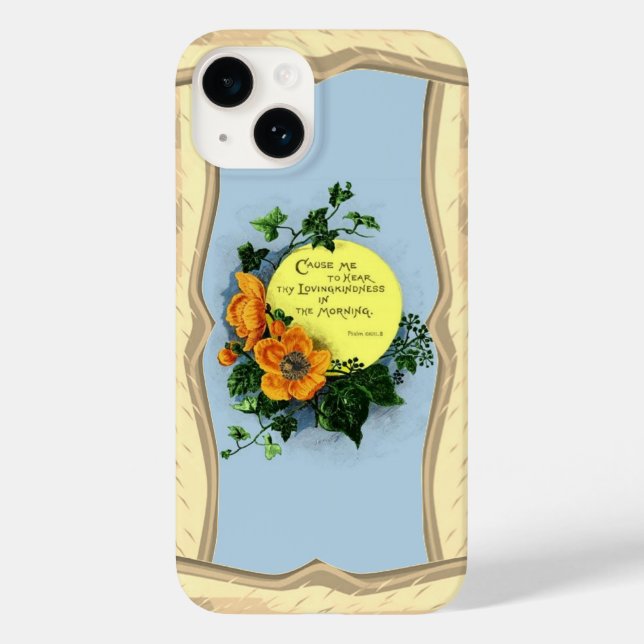 Coques Case-Mate iPhone Ta bonté aimante le matin (Verso)