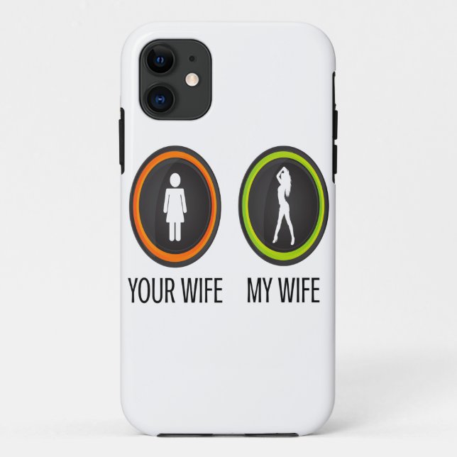 Coques Case-Mate iPhone Ta Femme Ma Femme (Dos)