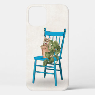Case-Mate iPhone Case Tabby Cat en Plante pointillé