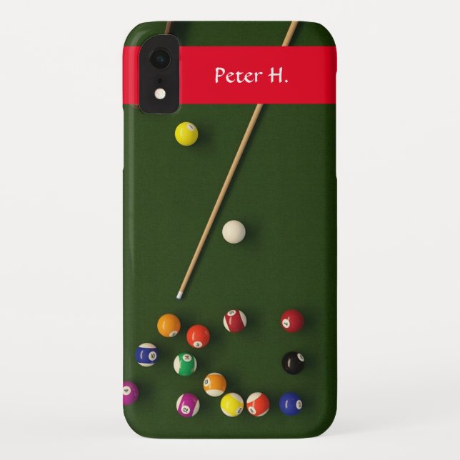 Coques Case-Mate iPhone Table billard modifiable (Dos)