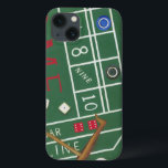 Case-Mate iPhone Case Table Casino Craps avec chips et dés<br><div class="desc">Assurez-vous que Lady Luck est de votre côté avec ce tableau d'une table de craps de Chariklia Zarris. Les dés ont été jetés et sont collectés,  ainsi que tout pari perdu. Mettez cette action remplie imprimé sur votre mur aujourd'hui!</div>