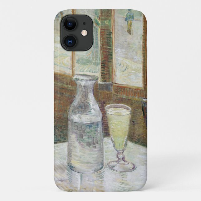 Coques Case-Mate iPhone Table de café de Vincent Van Gogh avec Absinthe (Dos)