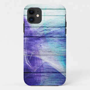 Etui iPhone Case-Mate Tableau Abstrait en bois vintage #9