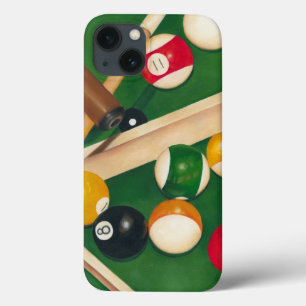 Coque Case-Mate iPhone Tableau de billards réaliste avec les boules et la