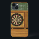 Etui iPhone 13 Tableau de bord avec cote de cricket<br><div class="desc">Un tableau étonnamment vivant d'un tableau de fléchettes de Jennifer Goldberger. On dirait qu'un jeu de cricket est en cours. Achetez votre imprimé dès aujourd'hui !</div>