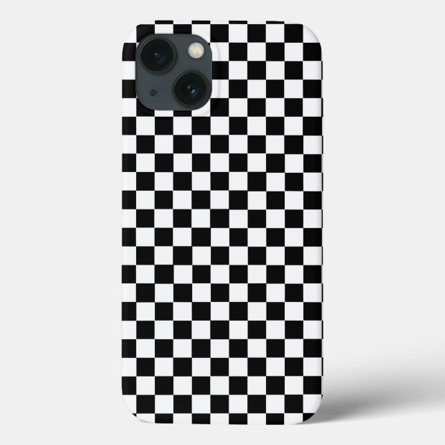 Coques Case-Mate iPhone Tableau de bord classique noir et blanc par STaylo (Verso)