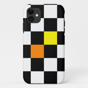 Coque Case-Mate iPhone Tableau de contrôle avec jaune et orange