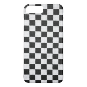 Coque iPhone 7 Plus Tableau de contrôle noir et blanc