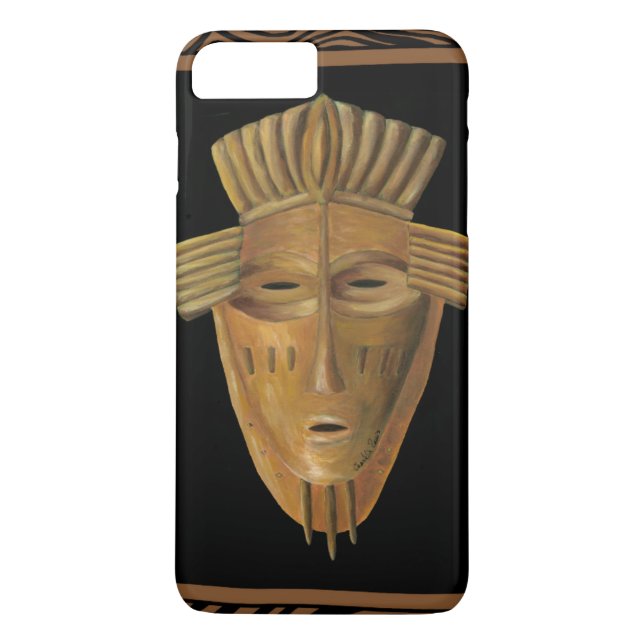 Coques Case-Mate iPhone Tableau de Masque Africain par Chariklia Zarris (Dos)