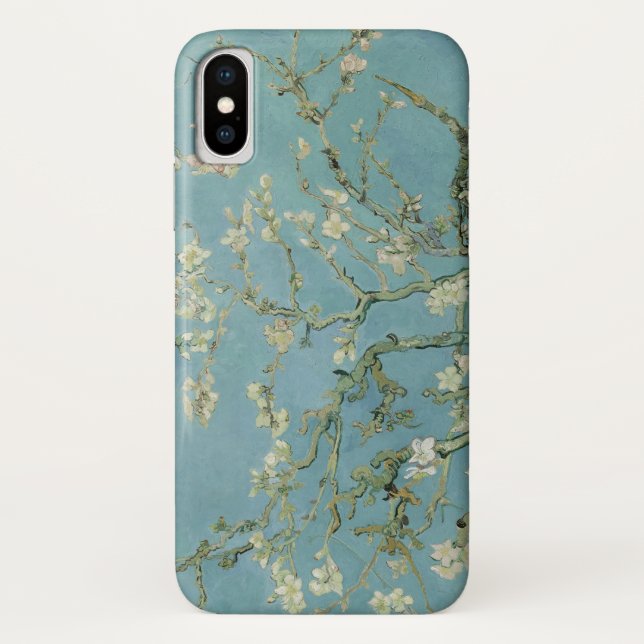 Coques Case-Mate iPhone Tableau des fleurs d'amandes de Van Gogh (Dos)