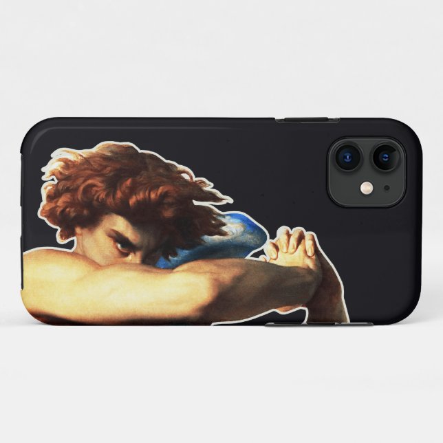 Coques Case-Mate iPhone Tableau Fallen Angel par Alexandre Cabanel (Dos (Horizontal))