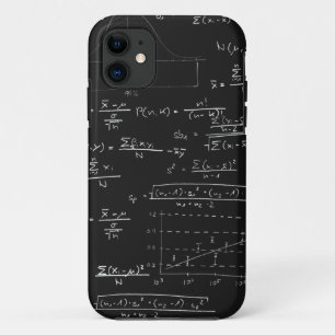 Case-Mate iPhone Case Tableau noir de statistiques