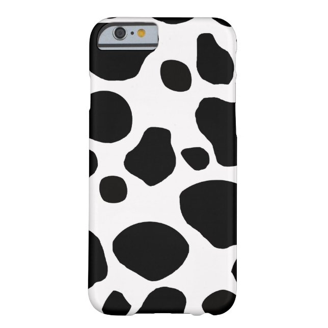 Coques Case-Mate iPhone Taches blanches noires de vache (Dos)