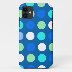 Etui iPhone Case-Mate Taches bleues, blanches et vertes brillantes, mode