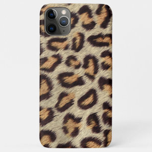 Case-Mate iPhone Case Taches Brown leopard fausse fourrure