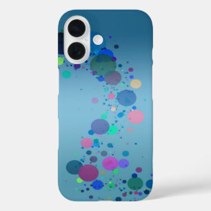 Coque Pour iPhone 16 Taches Colorées