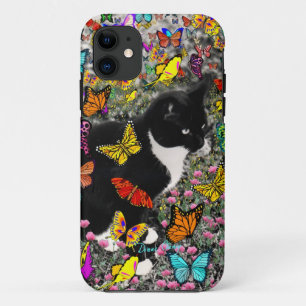 Coques Pour iPhone Taches de rousseur dans les papillons - smoking